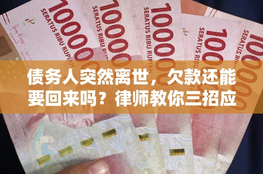 济南债务人突然离世，欠款还能要回来吗？律师教你三招应对